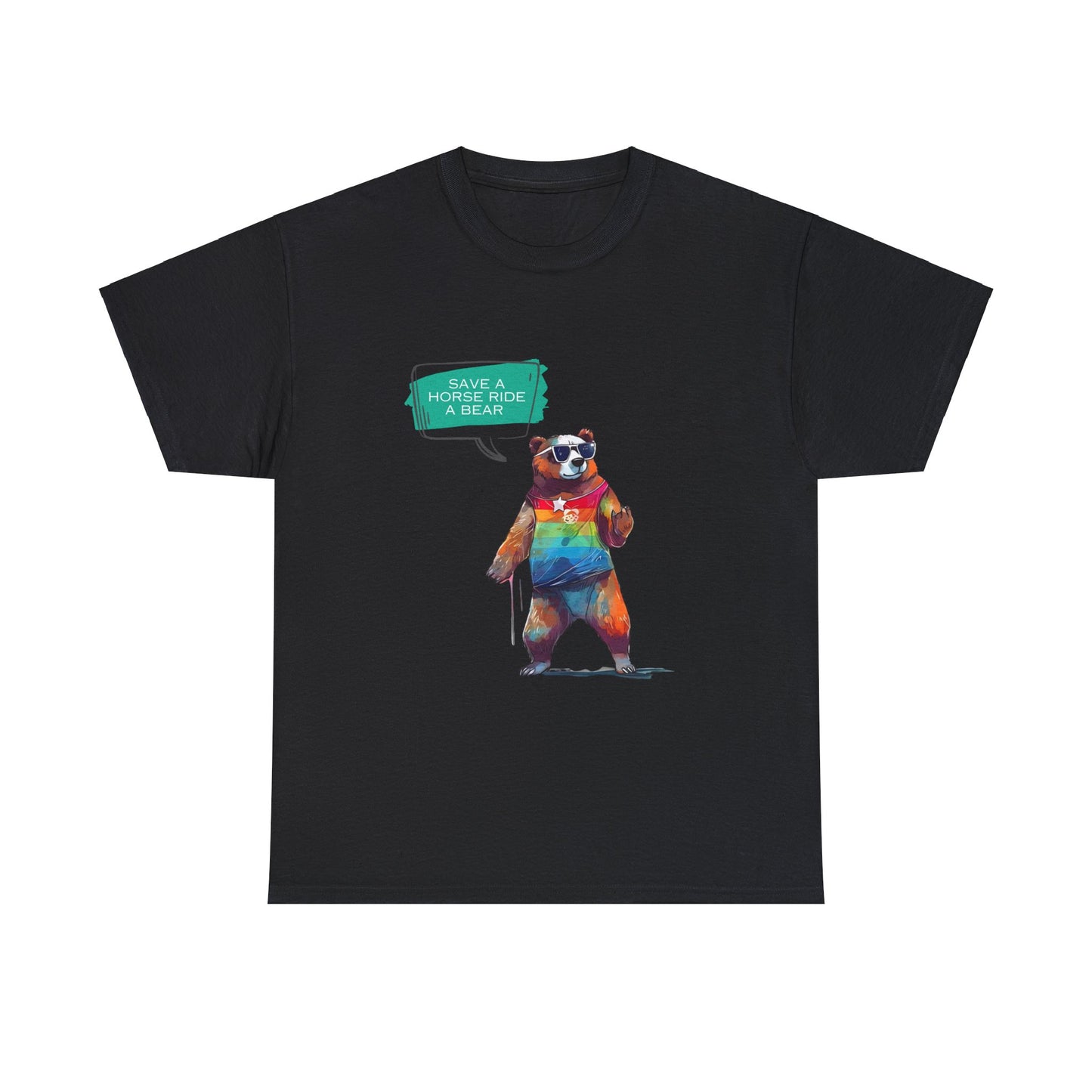 SAVE A HORSES - bear Tee