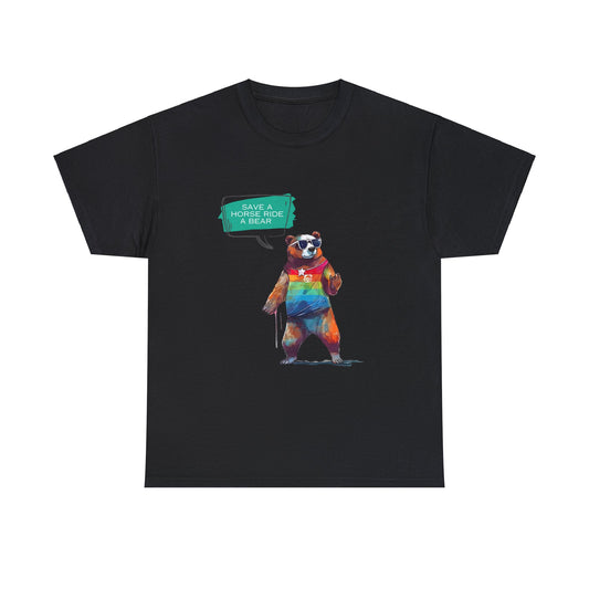 SAVE A HORSES - bear Tee