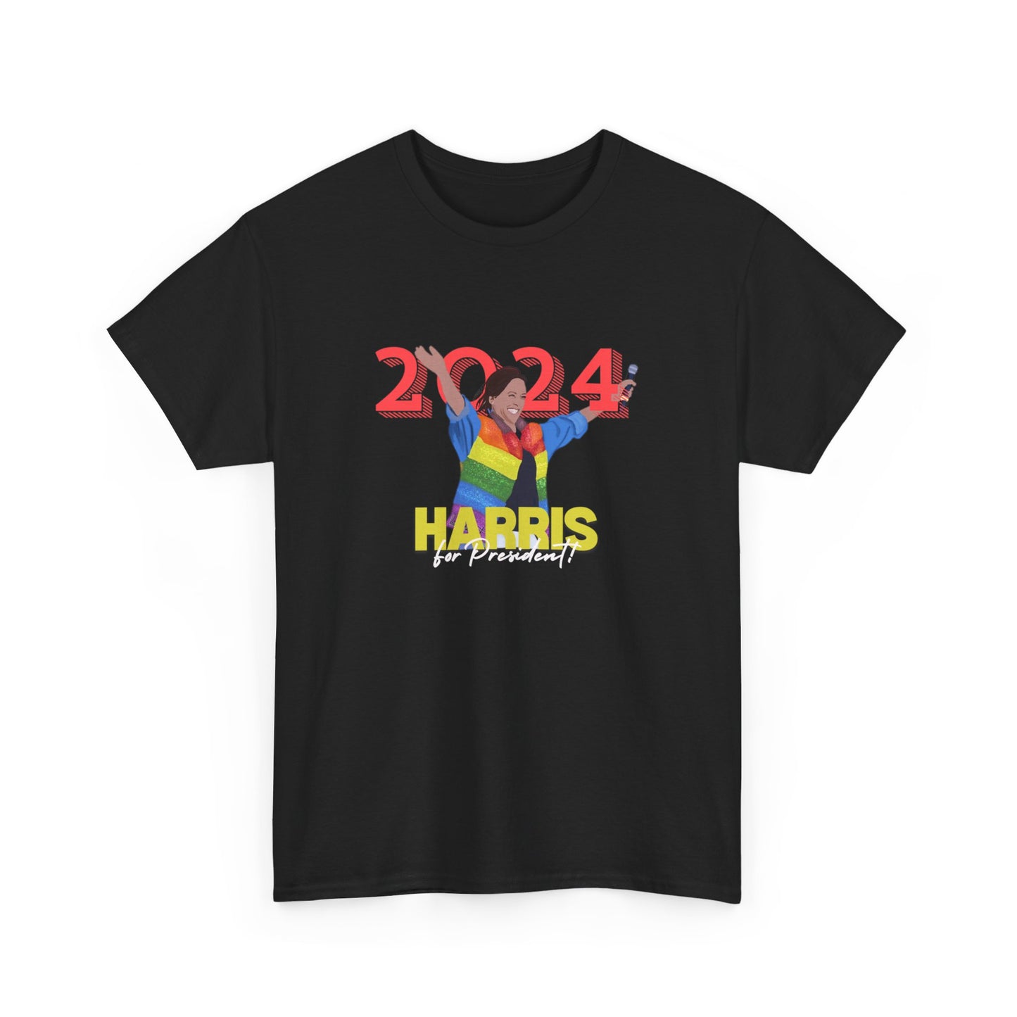 Harris For President! Kamala Harris 2024 Tee - Unisex Tee