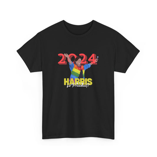 Harris For President! Kamala Harris 2024 Tee - Unisex Tee