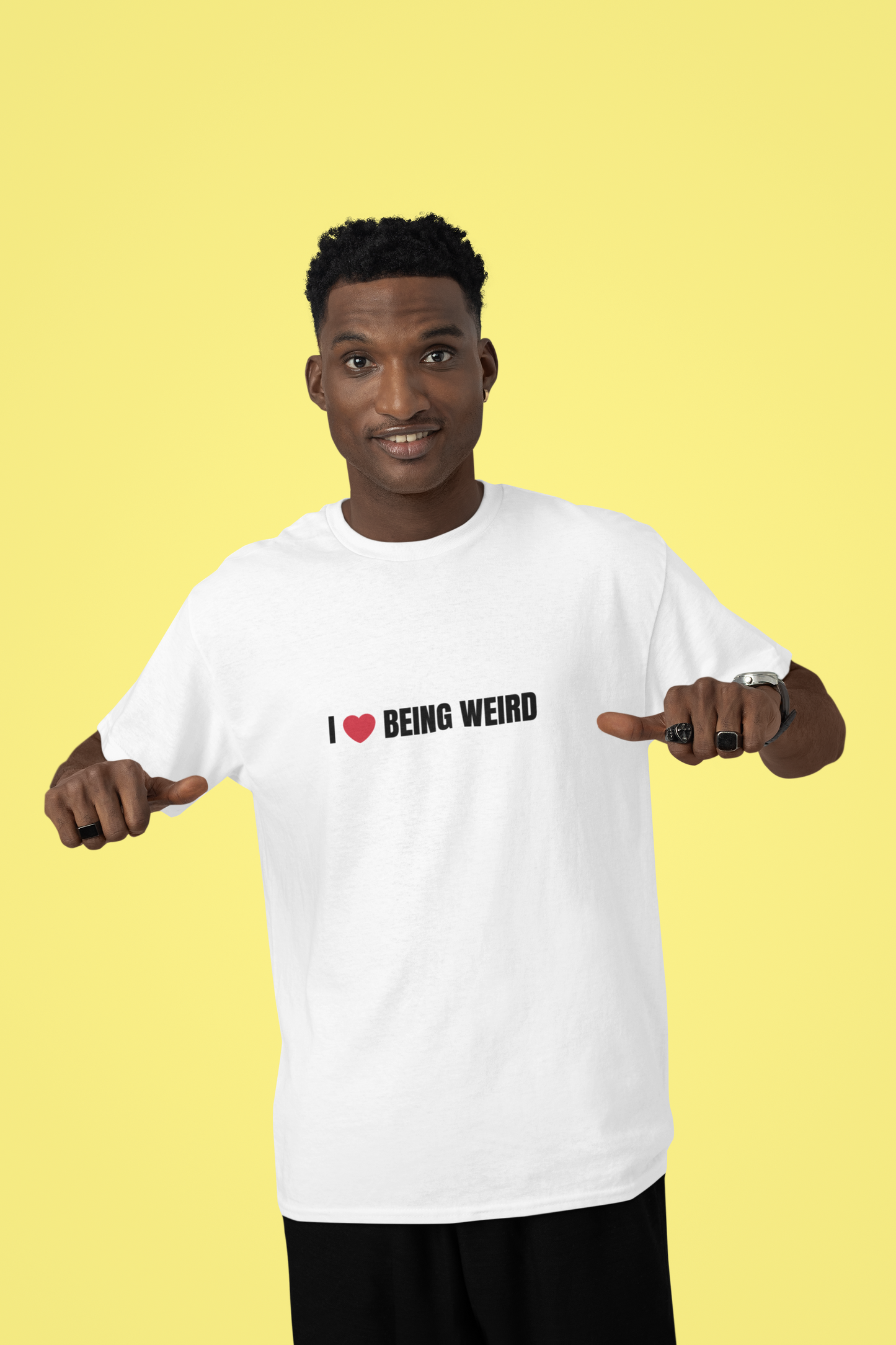 I 😍 BEING WEIRD - Unisex Tee