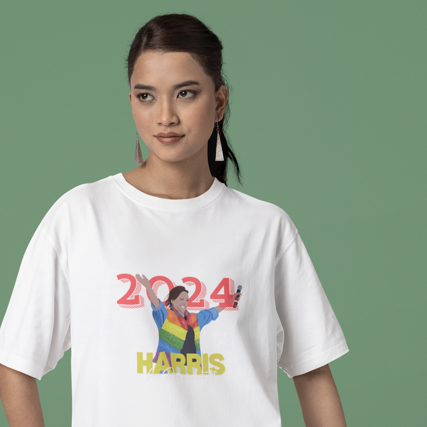 Harris For President! Kamala Harris 2024 Tee - Unisex Tee