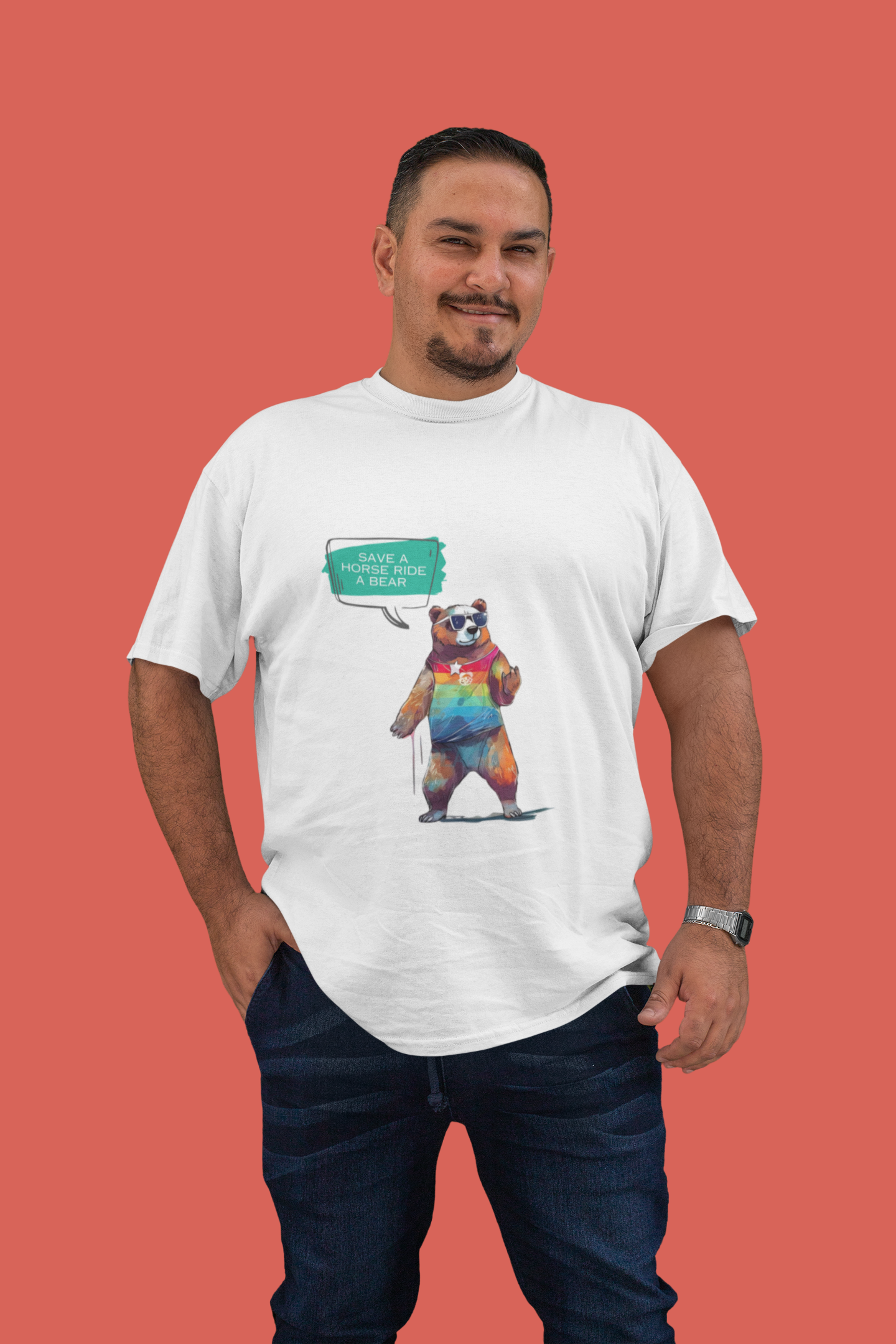 SAVE A HORSES - bear Tee