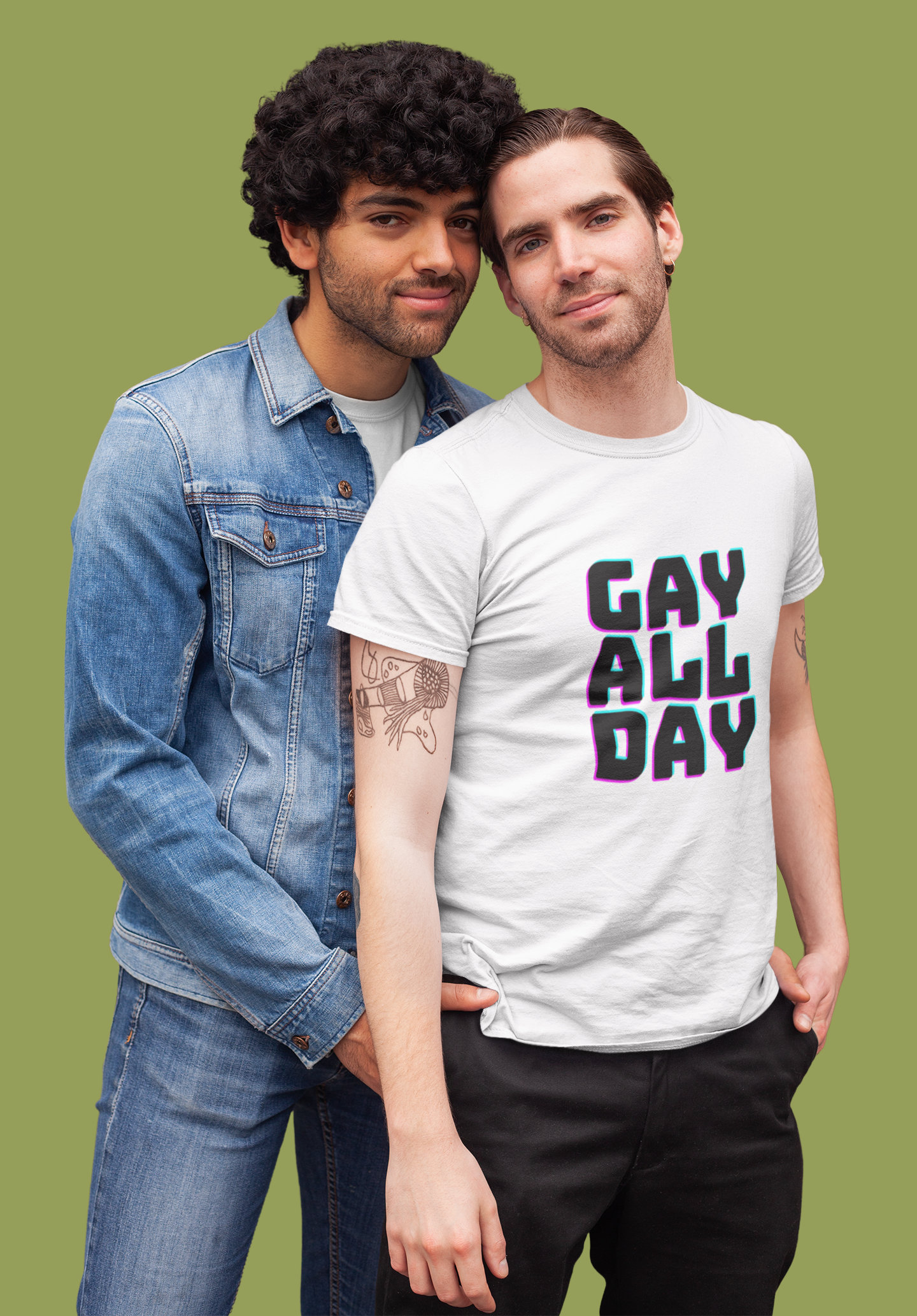 GAY ALL DAY - Unisex Tee